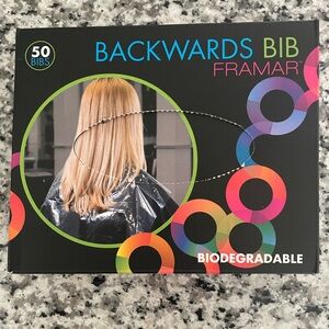 50 Clear Backwards Disposable Bibs